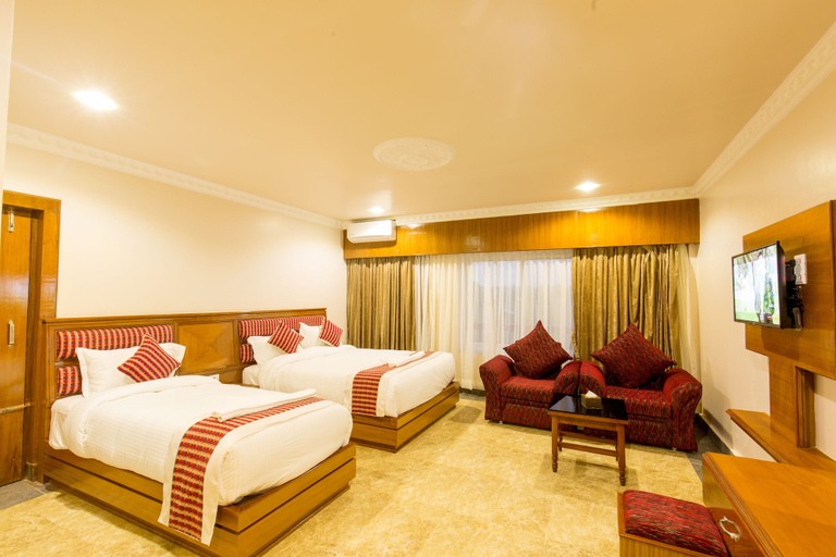 Bedroom 2, Hotel Earth Light, Narayani