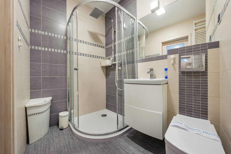 Bathroom 3, Apartamenty Sun&Snow Osiedle Bursztynowe, Kołobrzeg