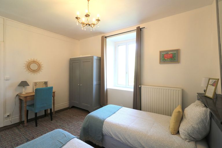 Bedroom 3, Le Manoir de Panduonec, Côtes-d'Armor