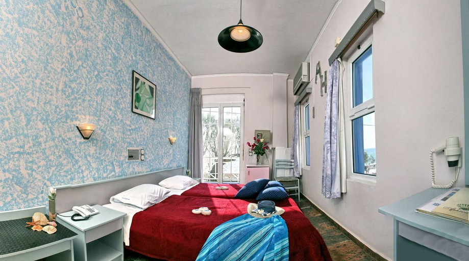 Bedroom 2, Hotel Aphrodite Beach, North Aegean