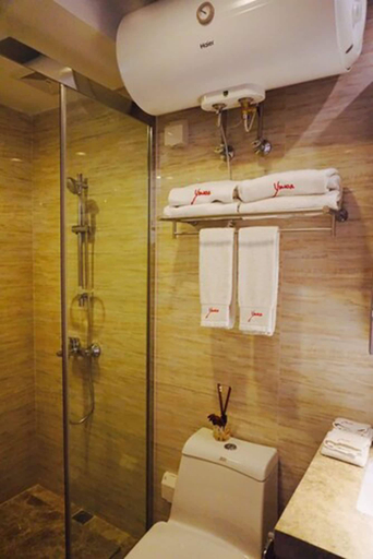Bathroom 4, Yuwa Serviced ApartHotel, Foshan