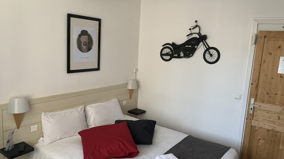 Bedroom 3, Hôtel Vieille Tour Centre Rouen, Seine-Maritime