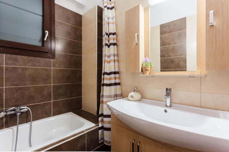 Bathroom 4, Seaside Getaway - Aelia Villa's Dreamy Paradise, Peloponnese
