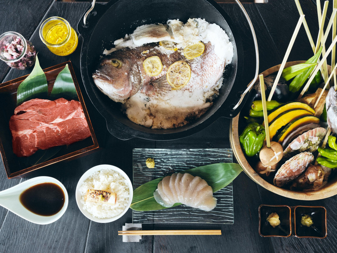 Food & Drinks, Kominka yado LOOF Sho no ie, Minobu