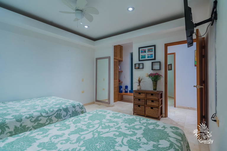 Bedroom 3, Deep Blue Condos - 102, Isla Mujeres