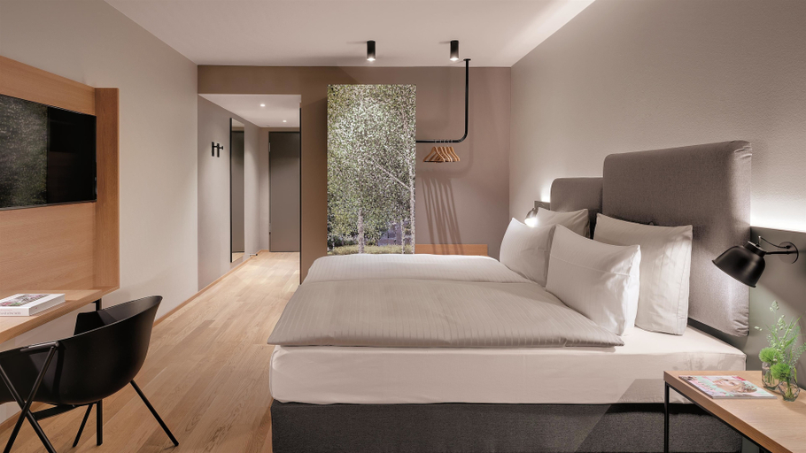 Bedroom 3, Hotel the YARD, Berlin