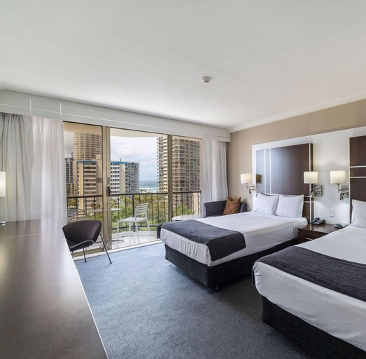 Bedroom, L7 Surfers Paradise Apartment, Gold Coast