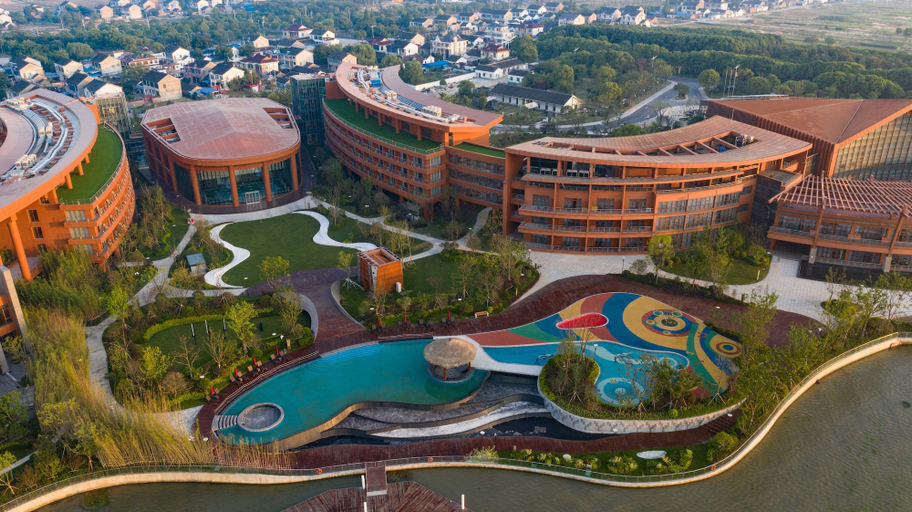 Exterior & Views 2, Siko Grand Hotel Yangcheng Lake Suzhou, Suzhou
