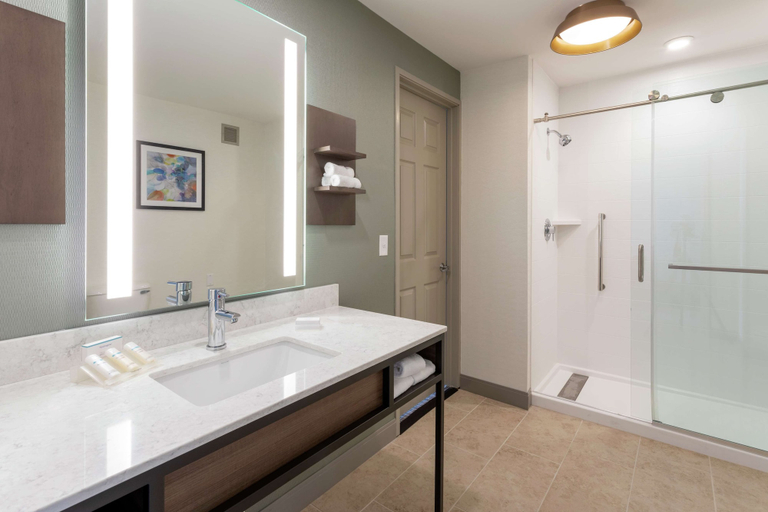 Bathroom 4, Hilton Garden Inn Minneapolis/Bloomington, Hennepin