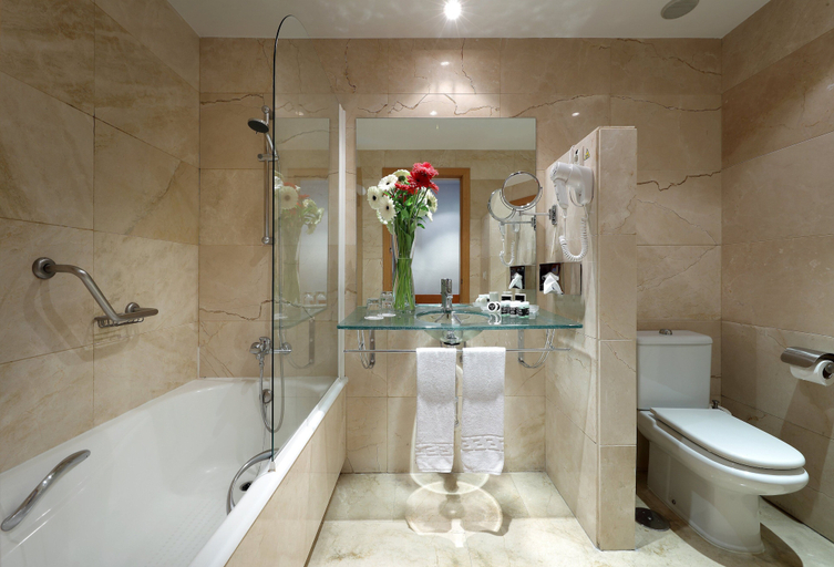Bathroom 4, Exe Gran Hotel Almenar, Madrid