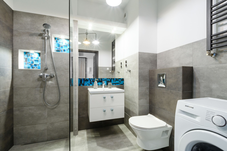 Bathroom, Roztocka Loft Apartment, Warsaw