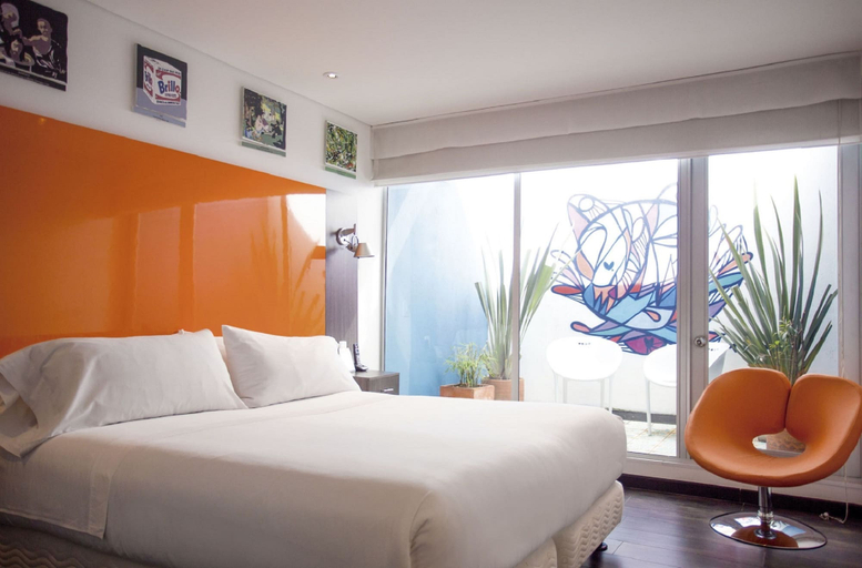 Bedroom 4, 104 Art Suites, Santafé de Bogotá