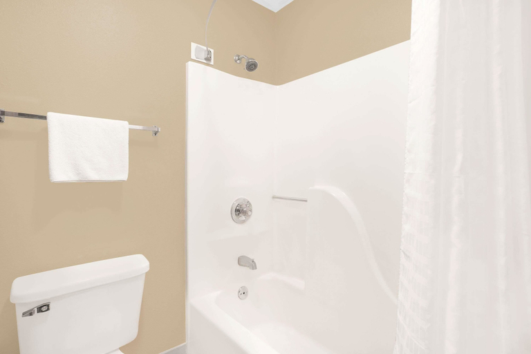 Bathroom 4, Super 8 by Wyndham East Moline, Rock Island