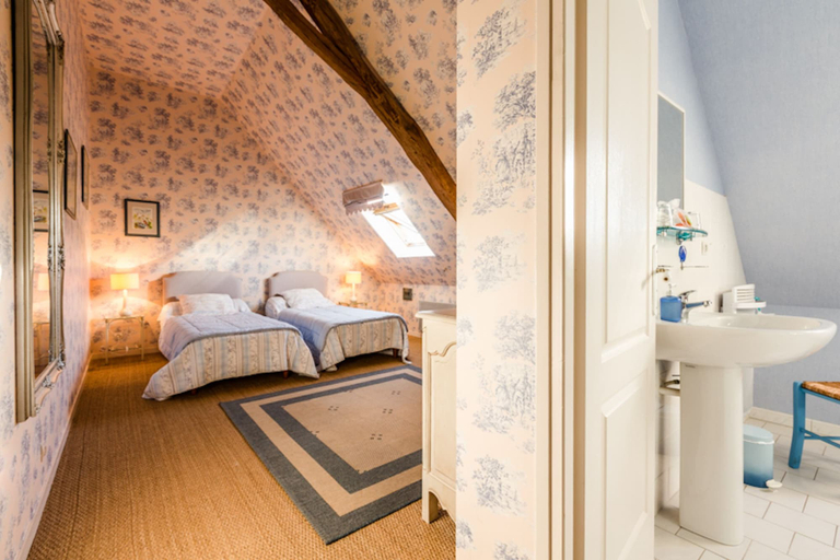 Bedroom 4, La Ferme du Grand Launay, Indre-et-Loire