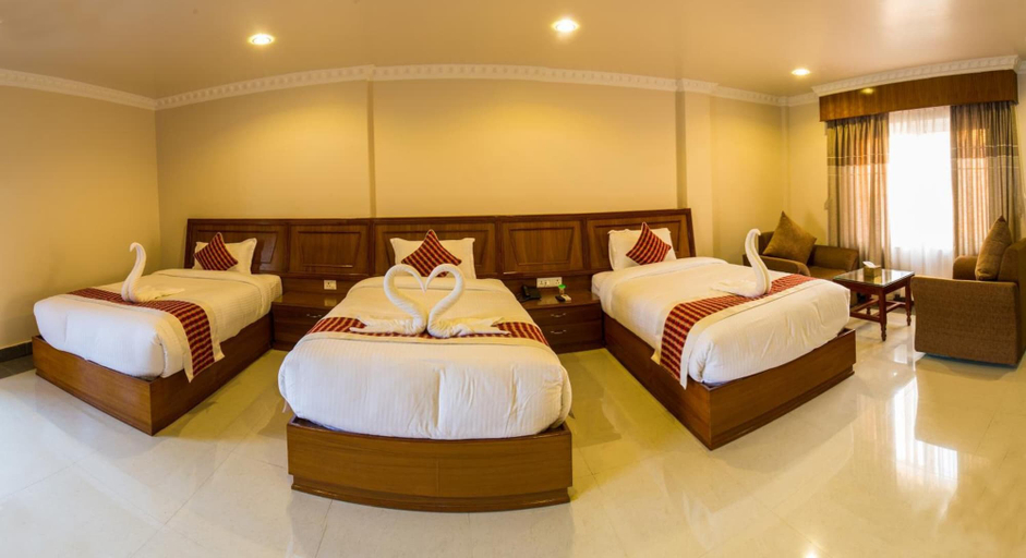 Bedroom 2, Hotel Earth Light, Narayani