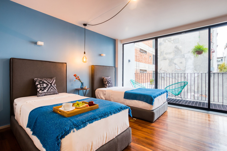 Bedroom 3, ULIV Parque México, Mexico City