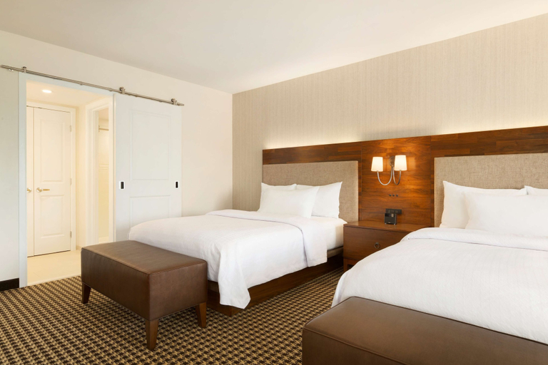 Bedroom 3, Homewood Suites by Hilton Augusta, Kennebec