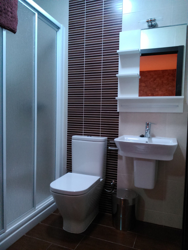 Bathroom 4, Pension Matarrana, Zaragoza