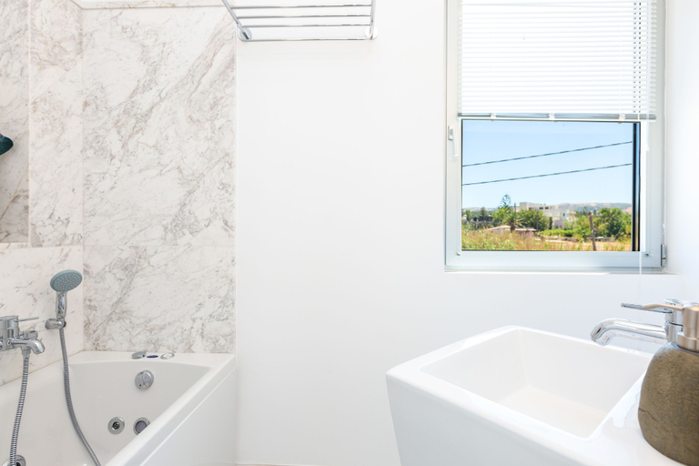 Bathroom 4, Thalasses Villas Rethymno, Crete