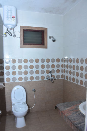 Bathroom 4, Hotel Arya Palace, Khordha