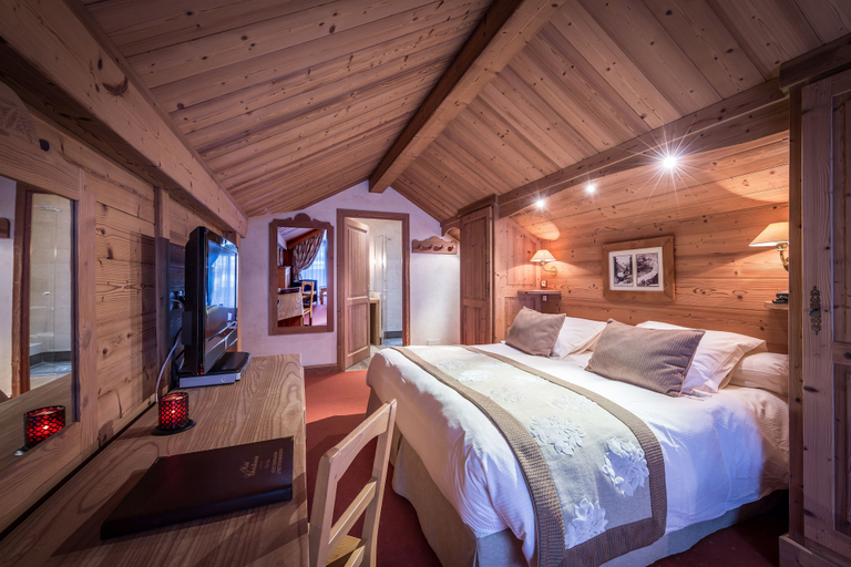 Bedroom 3, Hôtel Christiania, Savoie