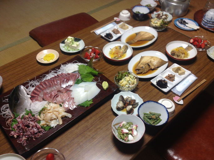 Food & Drinks, Showa Minshuku Ryujinsou, Iwami