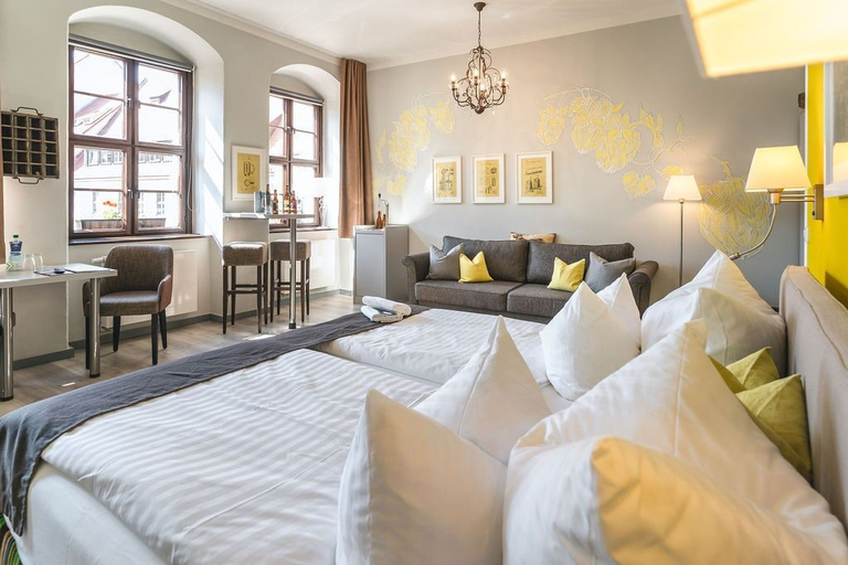 Bedroom 4, Pirn'scher Hof - Hotel Garni, Sächsische Schweiz-Osterzgebirge