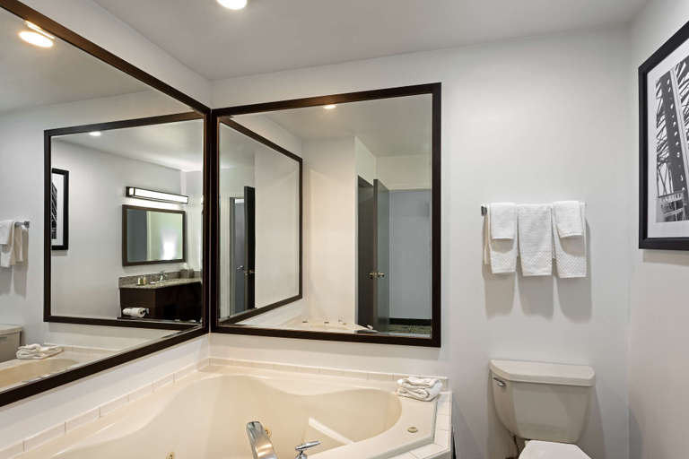 Bathroom 5, DoubleTree by Hilton Pittsburgh-Meadow Lands, Washington