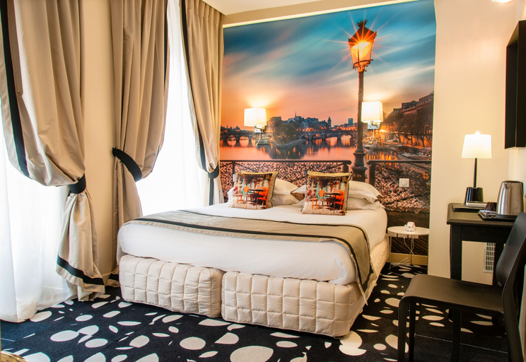 Bedroom 5, Hotel Ile de France Opéra, Paris