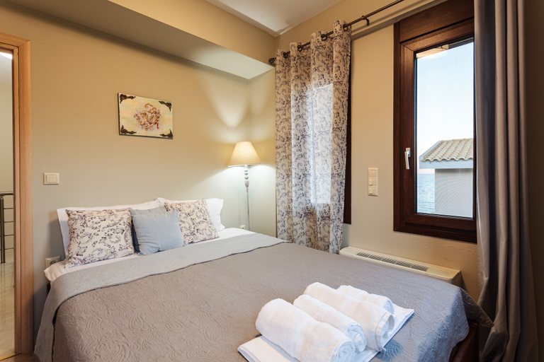 Bedroom 3, Seaside Getaway - Aelia Villa's Dreamy Paradise, Peloponnese