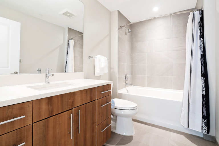 Bathroom 4, Bluebird Suites near Pentagon, Arlington