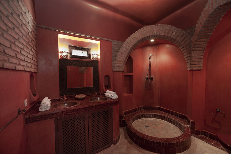 Bathroom 4, Riad Khabia, Marrakech