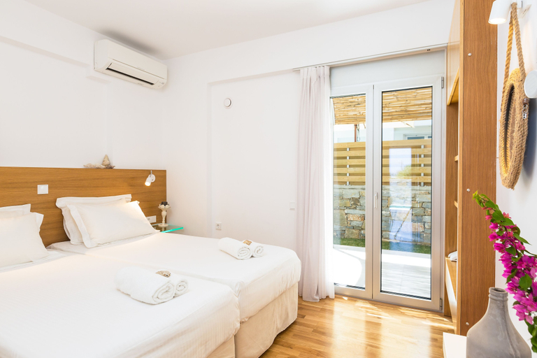 Bedroom 3, Thalasses Villas Rethymno, Crete