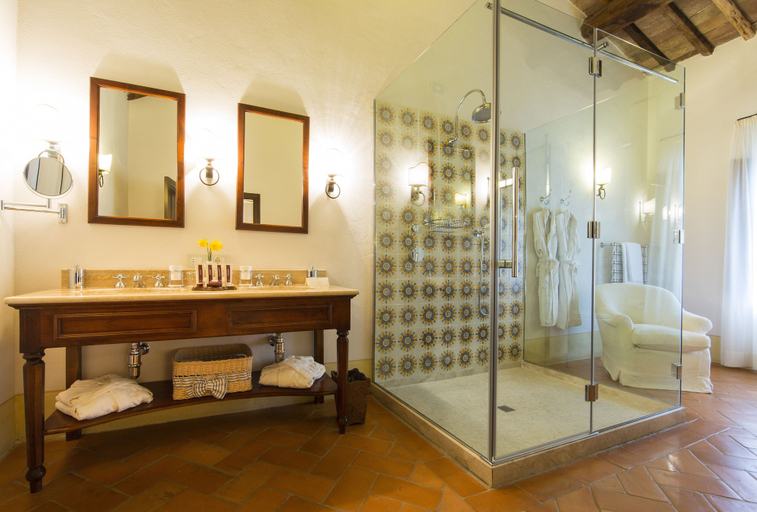Bathroom 4, Castello Banfi - Il Borgo - Relais et Chateaux, Siena