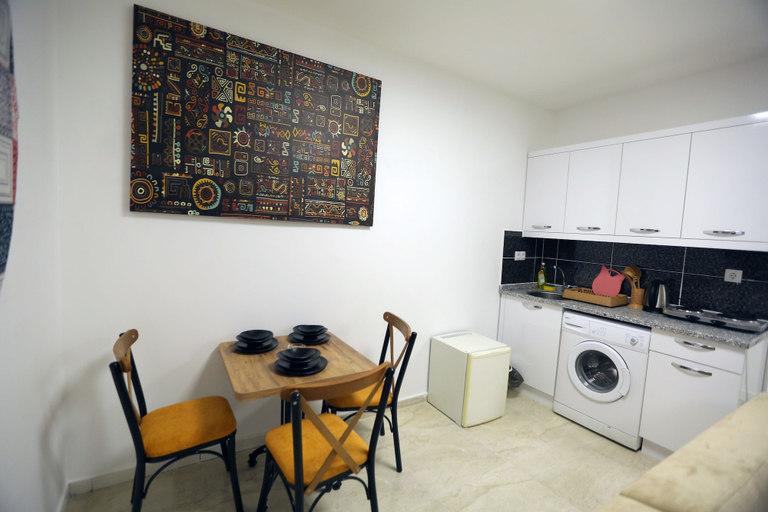 Private kitchenette, Aziz Apart Konaklama, Antalya