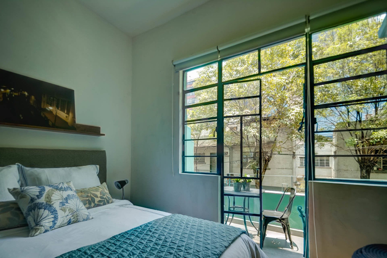 Bedroom 2, Old School Apartment by Mr.W, Mexico City