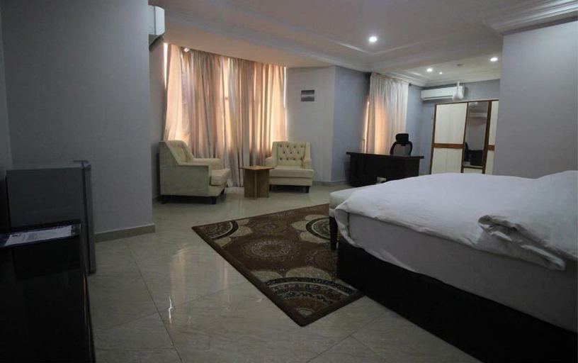 Bedroom 2, Top Rate Hotel, Owerri Municipal