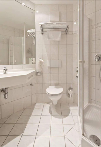 Bathroom 5, Hotel Victoria, Bad Kreuznach