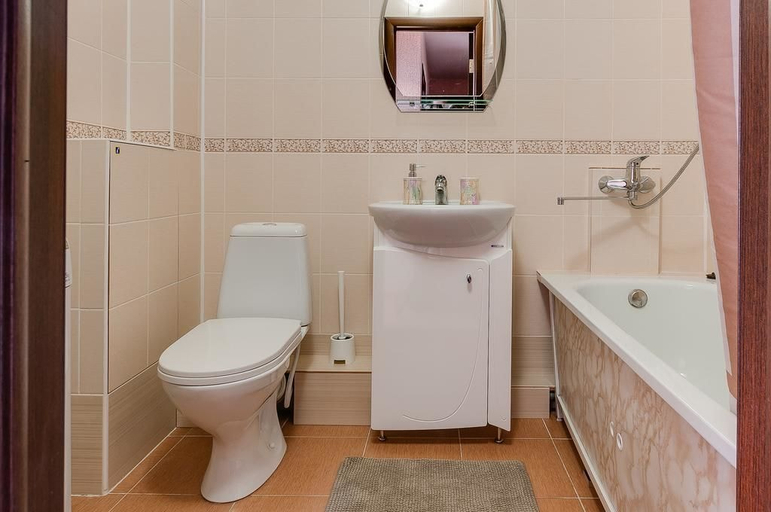 Bathroom 3, Apartment on Yuriya Gagarina 14, Sankt-Peterburg gorsovet