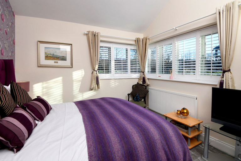 Bedroom 2, Black Burn Lodge, Scottish Borders