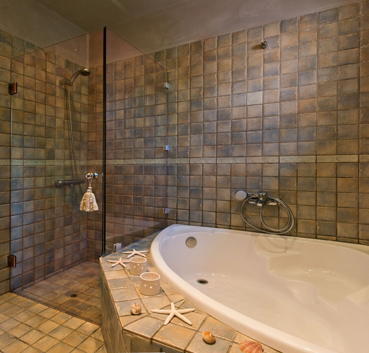 Bathroom 3, Calypso Villas Zakynthos, Ionian Islands