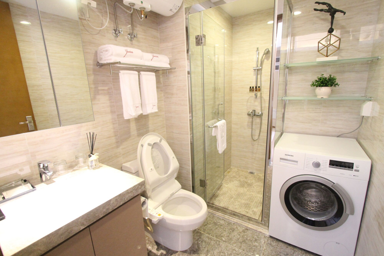 Bathroom 4, Yuwa Serviced ApartHotel, Foshan