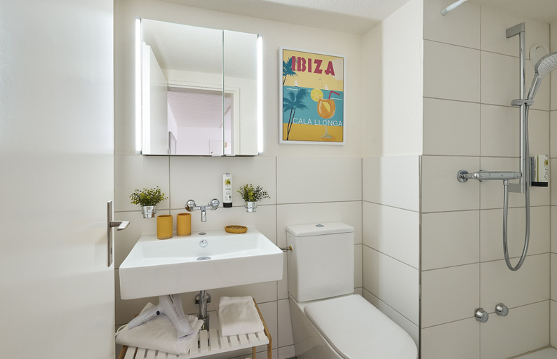 Bathroom 5, Neustadt Apartments managed by Hotel Central Luzern, Luzern