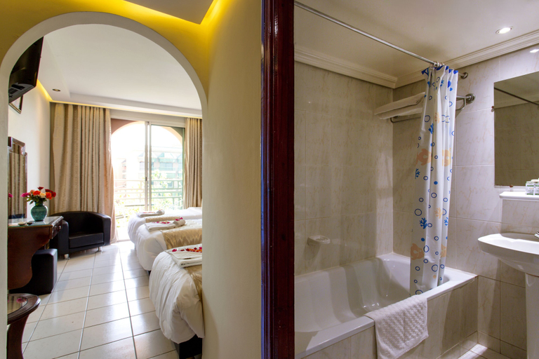Bathroom 4, Hotel Akabar, Marrakech