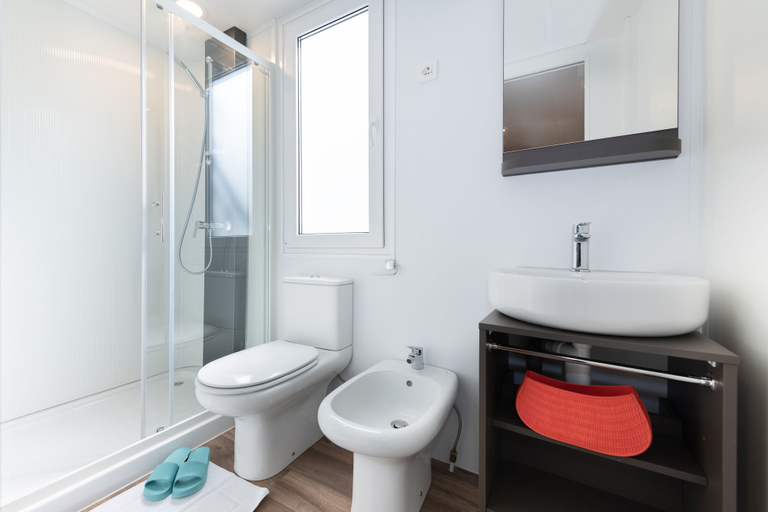 Bathroom 5, Luxury Camp at Union Lido, Venezia