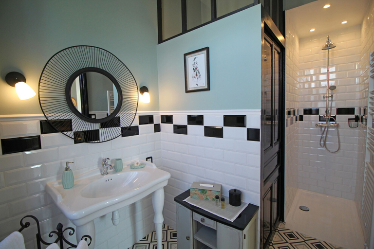 Bathroom 5, Chambres d'hôtes Au fil du temps, Haute-Vienne