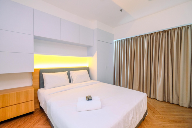 Bedroom 3, Comfy and Simply Studio Room at Grand Kamala Lagoon Apartment, Bekasi