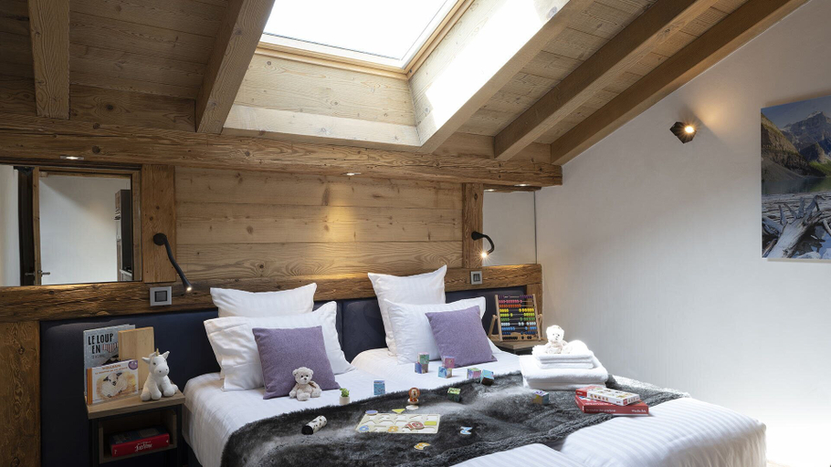 Bedroom 2, MGM Hôtels & Résidences – Résidence Alexane, Haute-Savoie