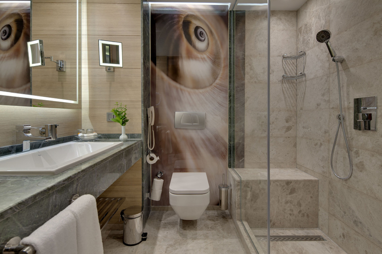 Bathroom 5, Club Grand Aqua - All Inclusive, Manavgat