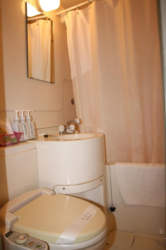 Bathroom 5, Business Hotel Nissei, Osaka